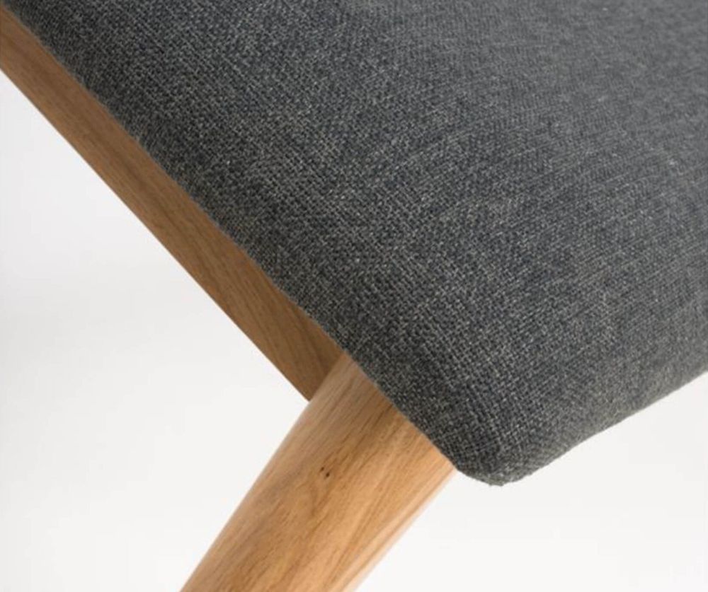 Furniture Link Jenson Light Oak 160cm Rectangular Dining Bench
