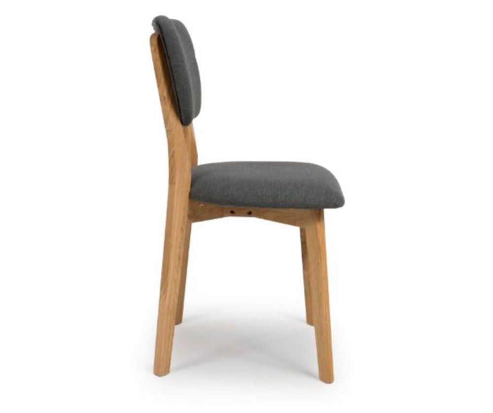Furniture Link Jenson Light Oak Dining Chair in Pair