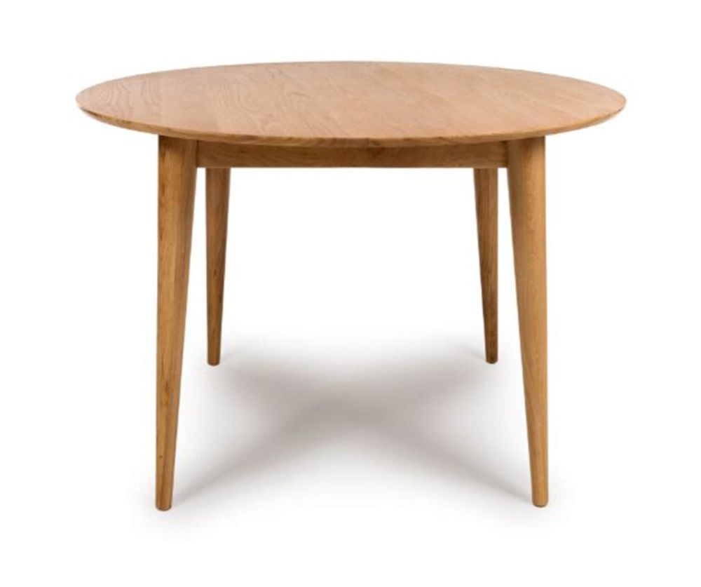 Furniture Link Jenson Light Oak Round Dining Table Only