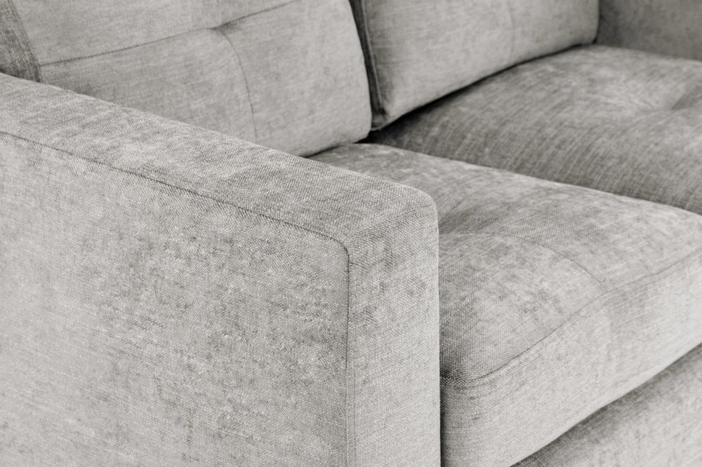 Aylin Grey Fabric Armchair