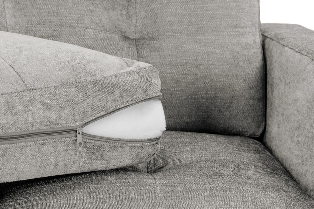 Aylin Grey Fabric 3+2 Sofa Set 