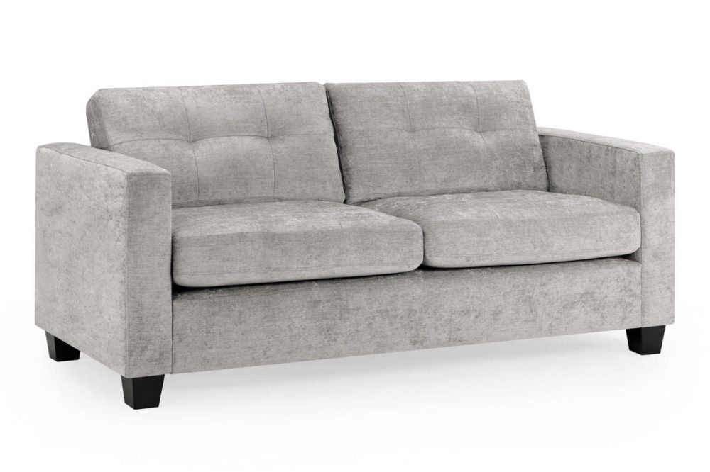 Aylin Grey Fabric 3 Seater Sofa