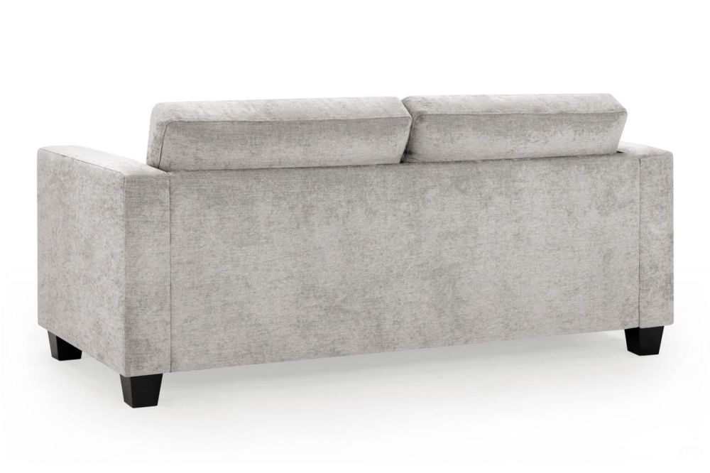 Aylin Grey Fabric 3 Seater Sofa