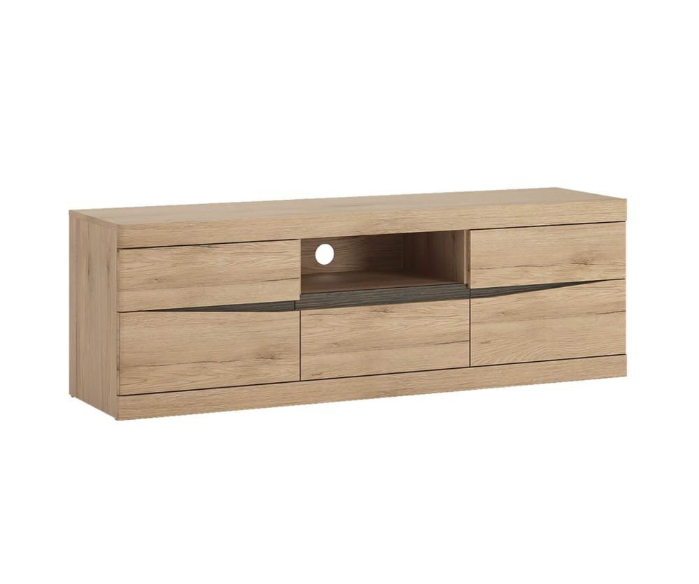FTG Kensington Wide 2 Door 1 Drawer TV Cabinet