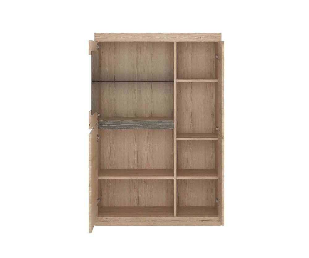 FTG Kensington 3 Door Glazed Cabinet