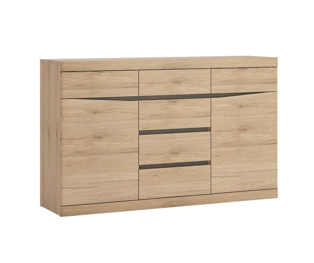 FTG Kensington 2 Door 3+3 Drawer Sideboard