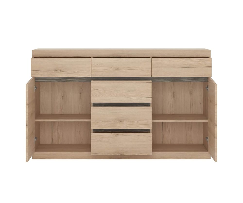 FTG Kensington 2 Door 3+3 Drawer Sideboard