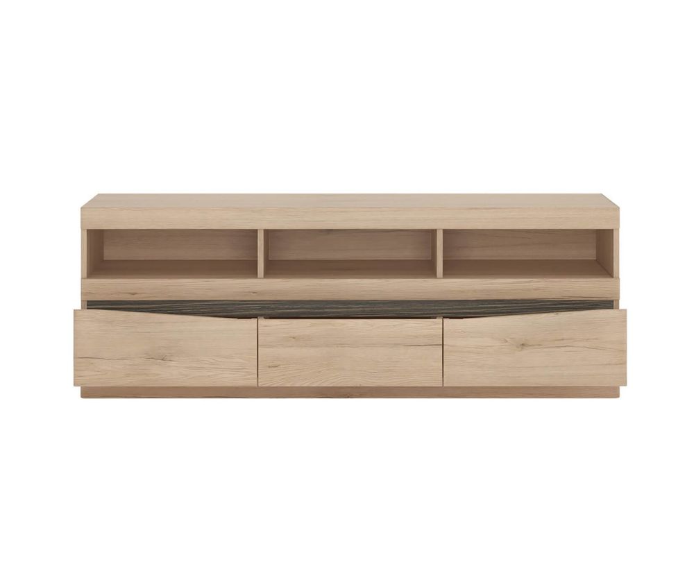 FTG Kensington Wide 3 Drawer TV Unit