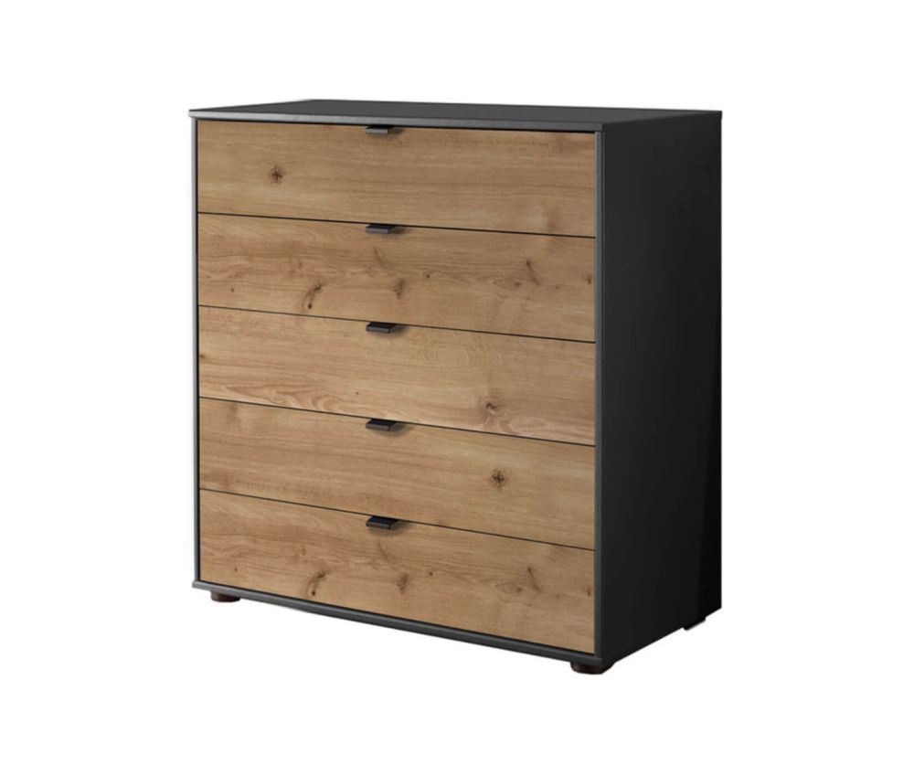 Wiemann Lagos 5 Drawer Chest-W 60cm