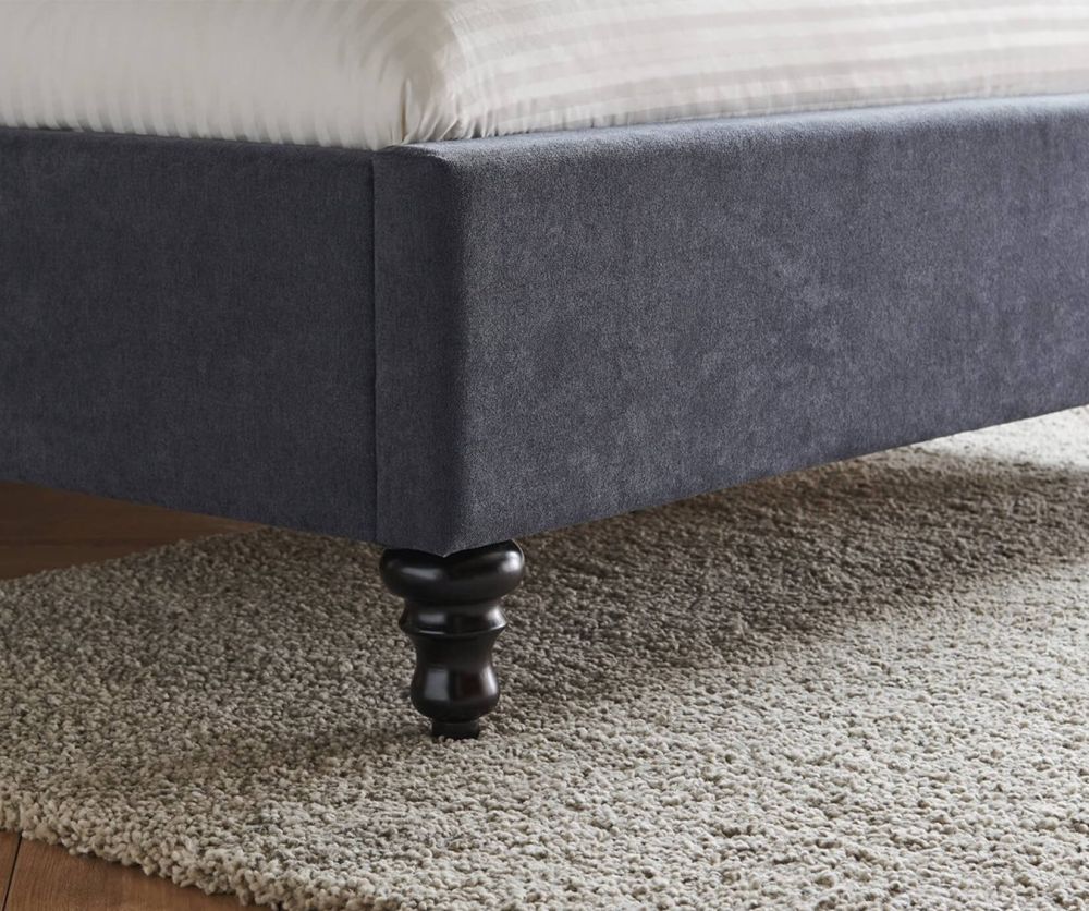Limelight Rosa Dark Grey Fabric Bed Frame