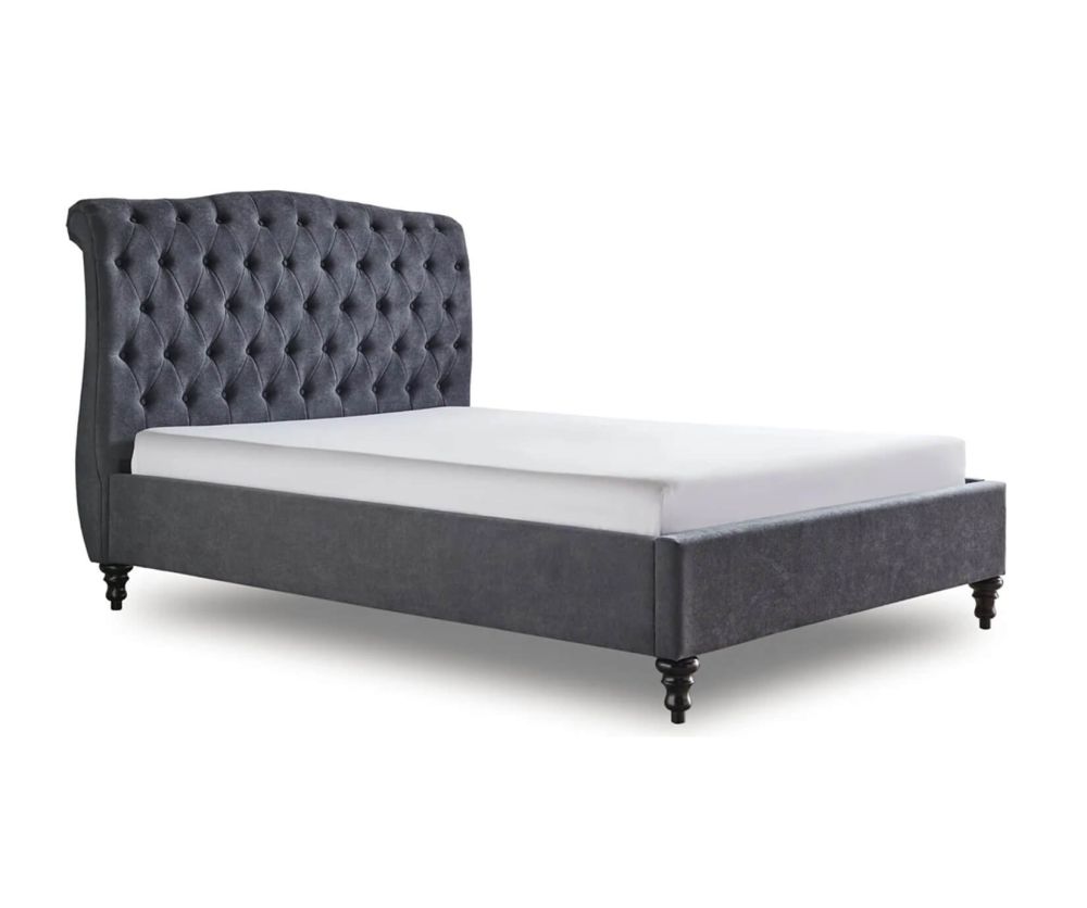 Limelight Rosa Dark Grey Fabric Bed Frame