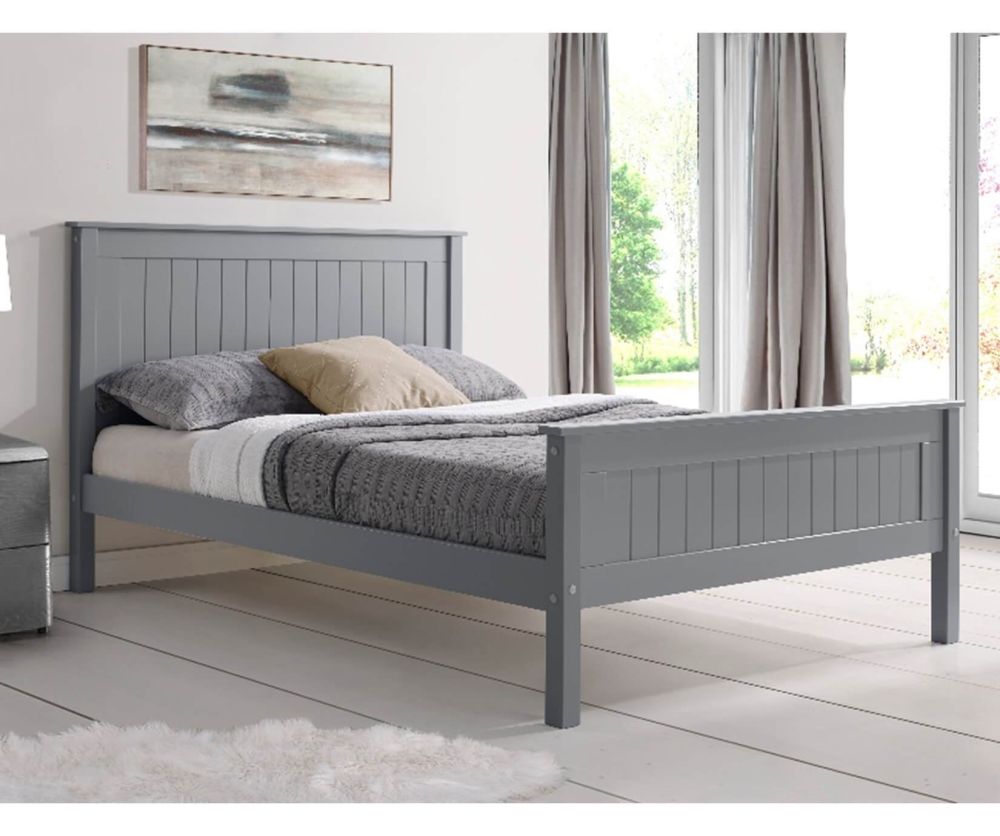 Limelight Taurus Grey Wooden Bed Frame