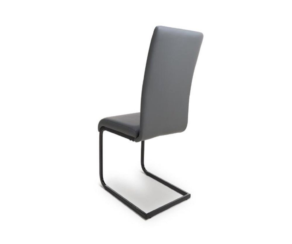 Furniture Link Loft Grey Dining Chair in Pair