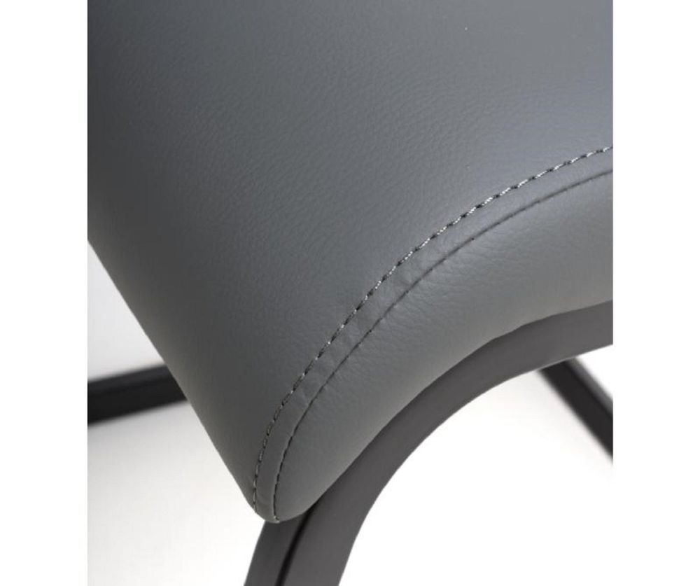 Furniture Link Loft Grey Dining Chair in Pair