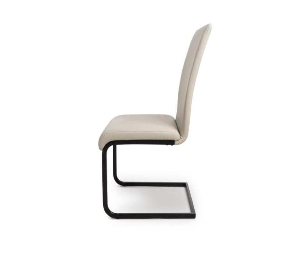 Furniture Link Loft Taupe Dining Chair in Pair