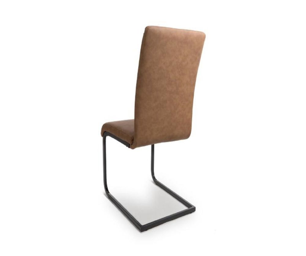Furniture Link Loft Tan Dining Chair in Pair
