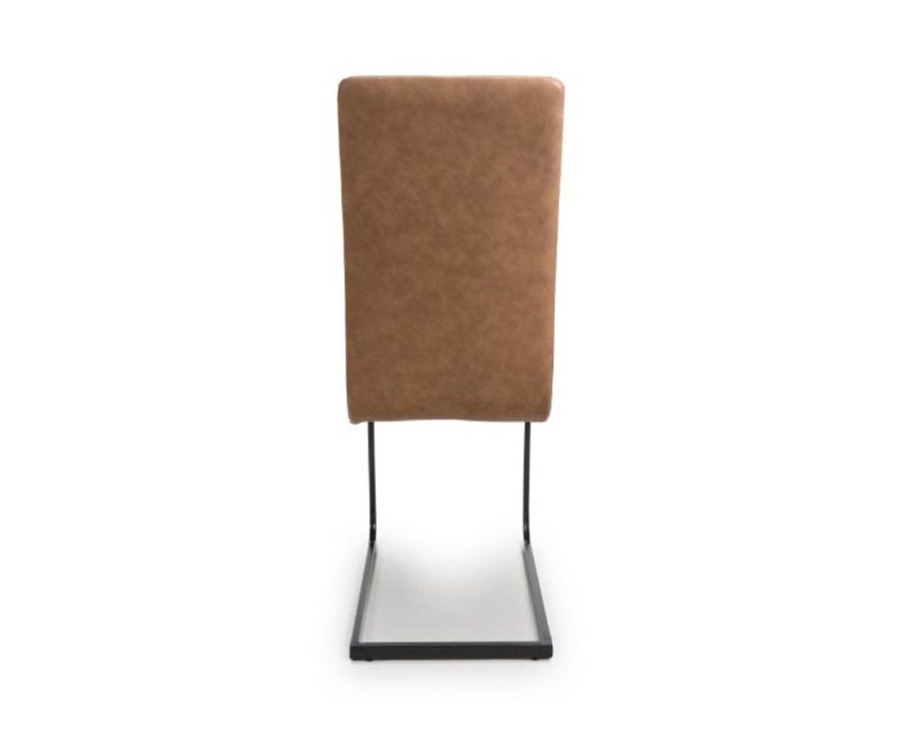 Furniture Link Loft Tan Dining Chair in Pair