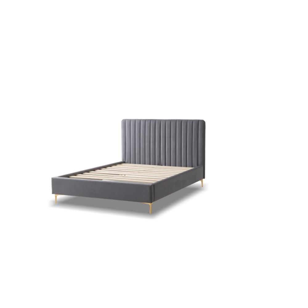 Furniture Link Lucy Grey Fabric Bed Frame