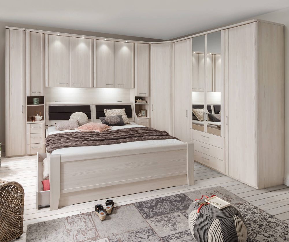 Wiemann Luxor4 Wooden 4 Door Combi Wardrobe