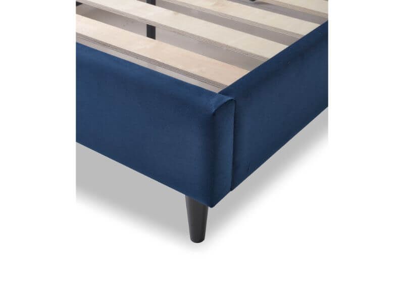 Furniture Link Lyla Blue Fabric Bed Frame