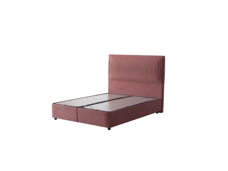 Furniture Link Lyla Blush Fabric Ottoman Bed