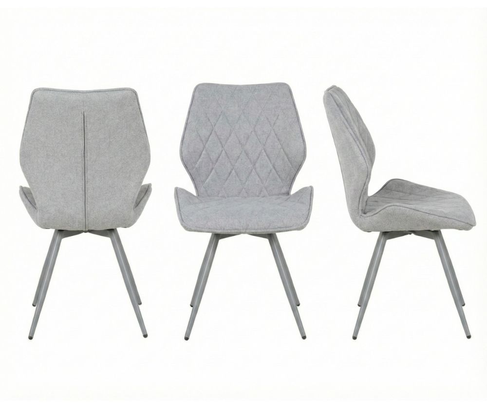 Cambridge Grey Dining Chair -Chair in Pair