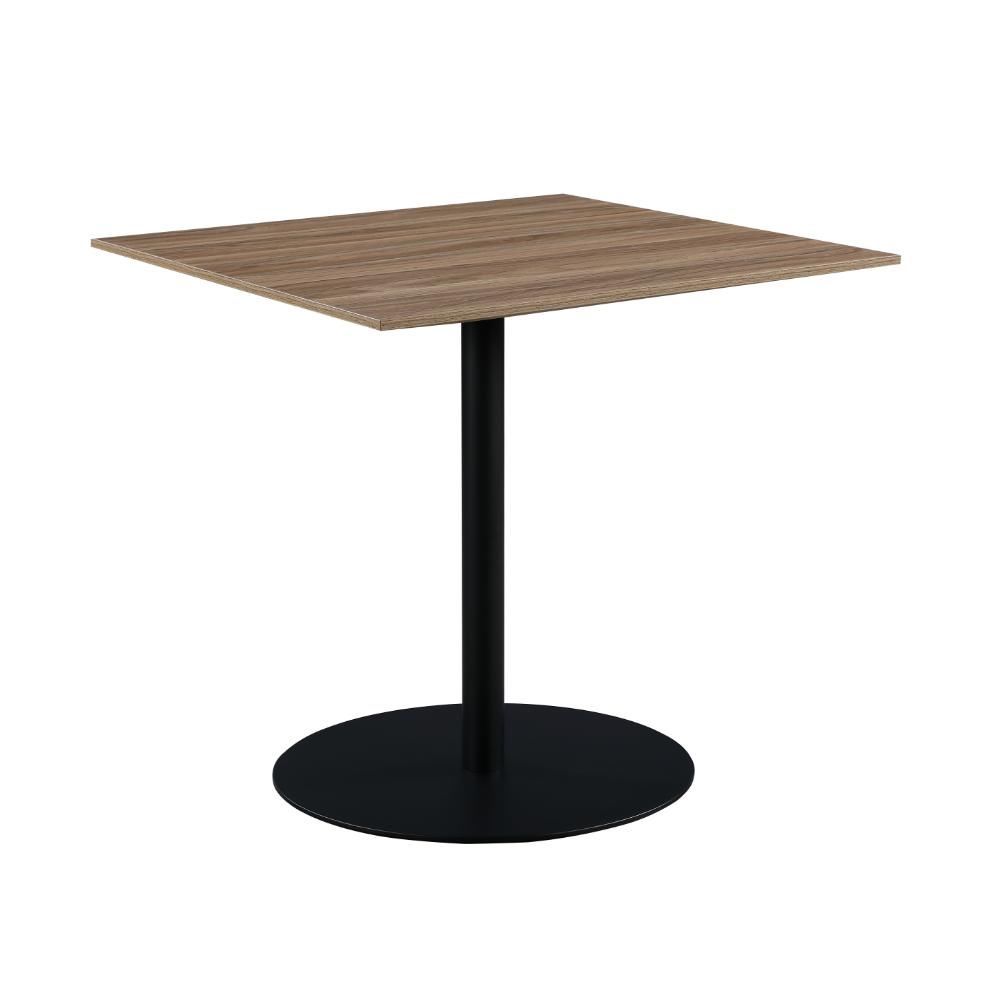 Furniture Link Manhattan Light Walnut Square Dining Table 