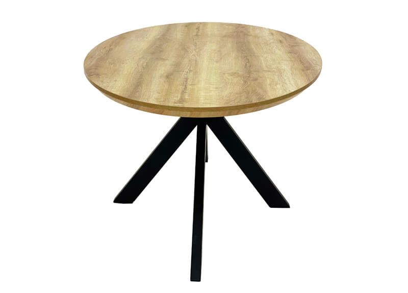 Furniture Link Manhattan Oak Oval Dining Table (W180cm)