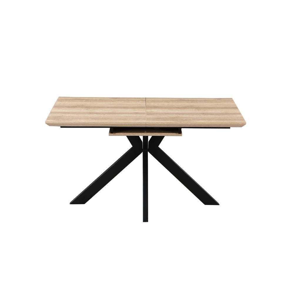 Furniture Link Manhattan Oak Extending Dining Table(140cm-180cm)