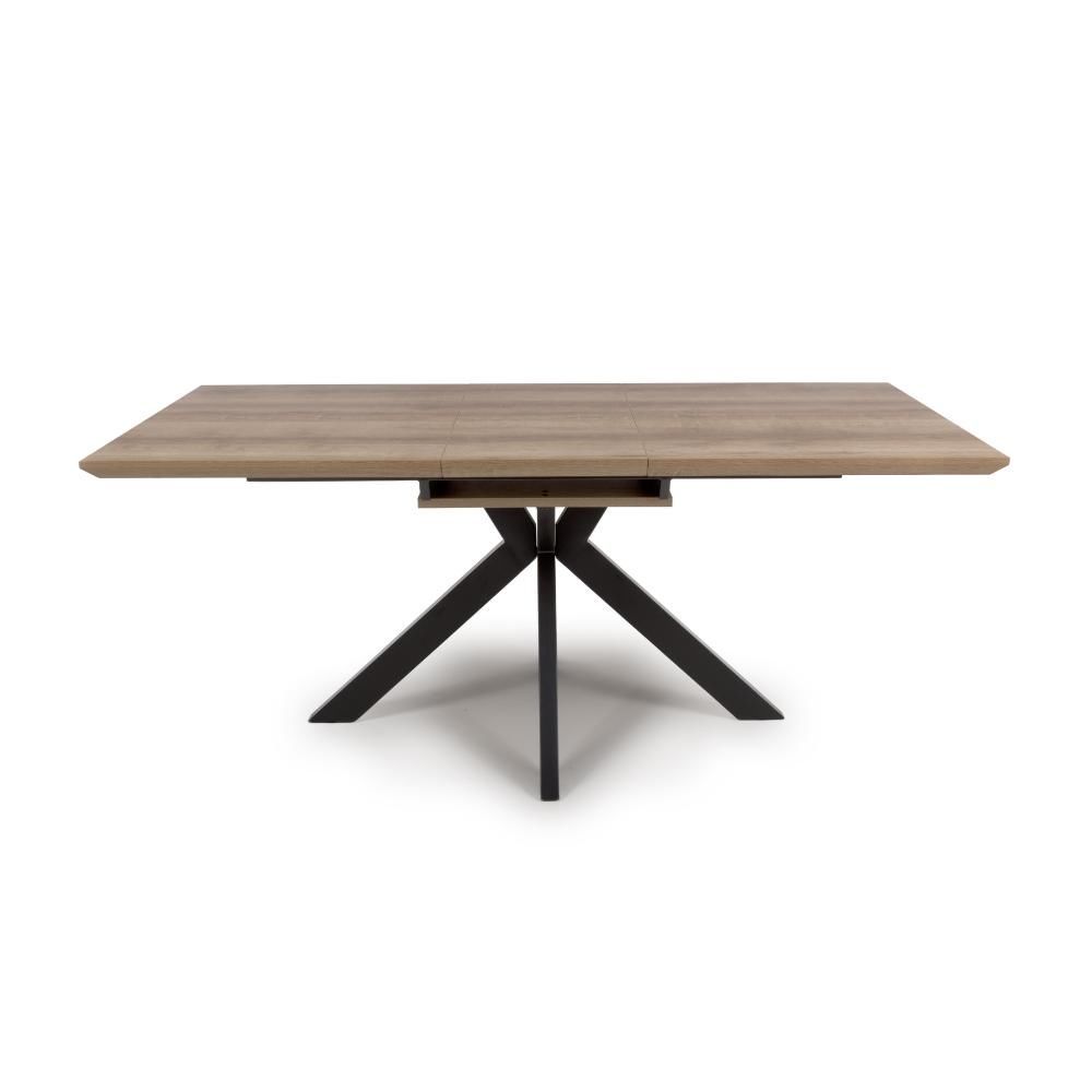 Furniture Link Manhattan Oak Extending Dining Table(140cm-180cm)