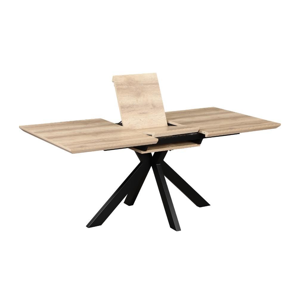Furniture Link Manhattan Oak Extending Dining Table(140cm-180cm)