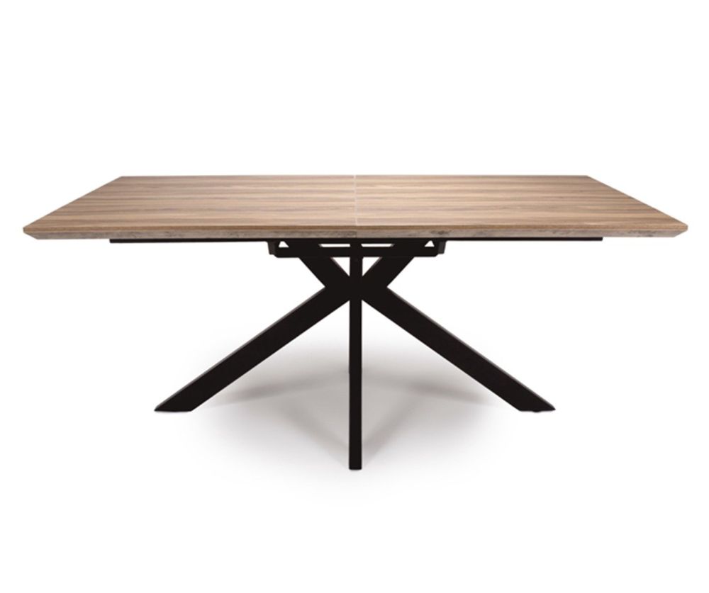 Furniture Link Manhattan Light Walnut Extending Dining Table(180-220cm)