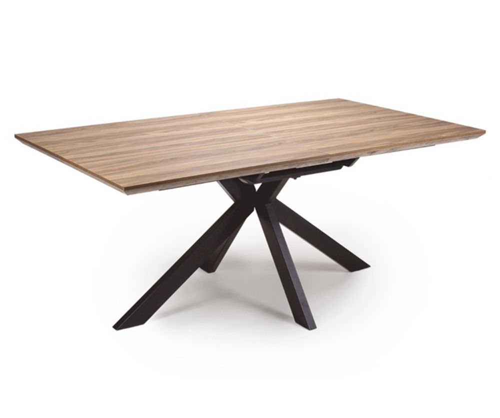 Furniture Link Manhattan Light Walnut Extending Dining Table(180-220cm)