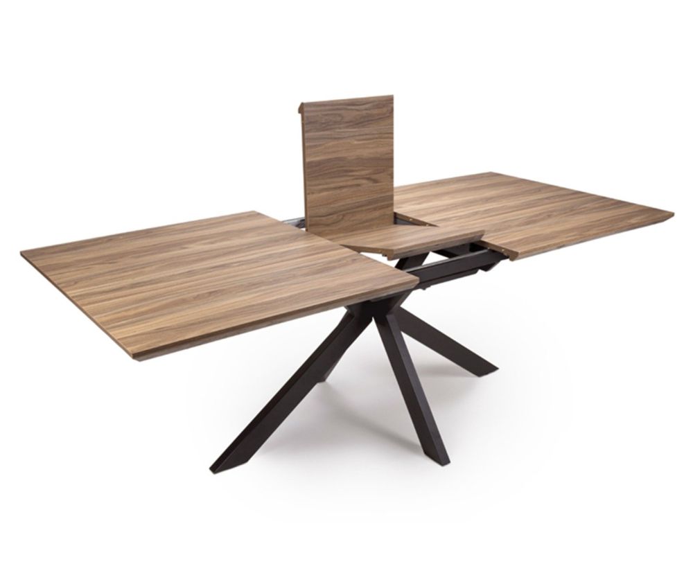 Furniture Link Manhattan Light Walnut Extending Dining Table(180-220cm)