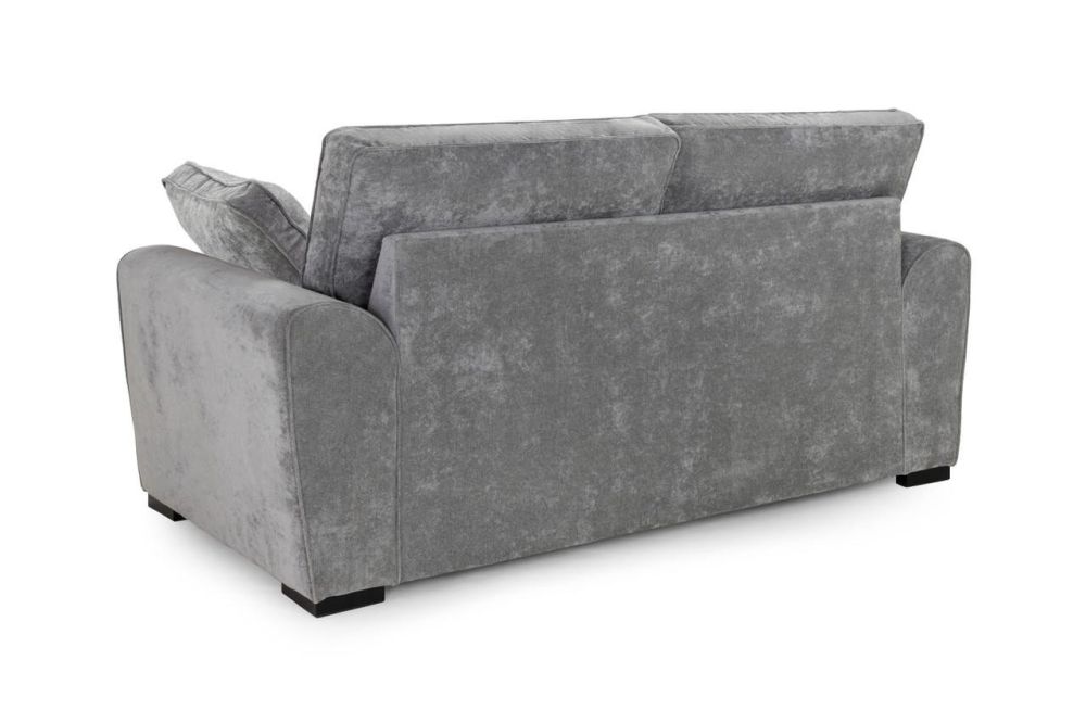 Lorcan Grey Fabric 3 Seater Sofa