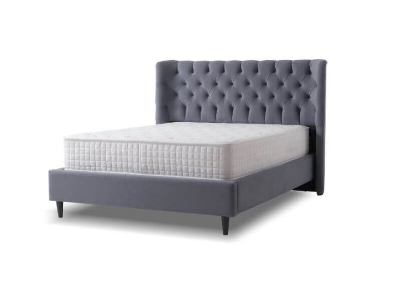 Furniture Link Mayfair Grey Fabric Bed Frame