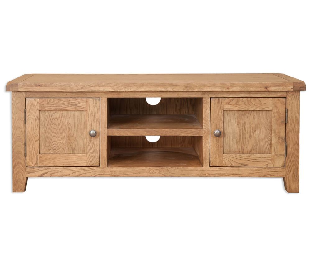 Melbourne Country Oak Plasma TV Cabinet