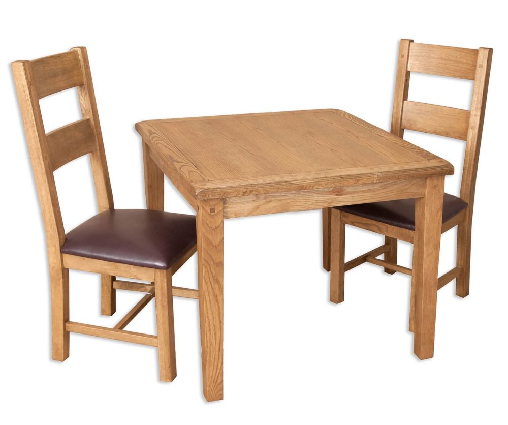 Melbourne Country Oak Small Dining Table