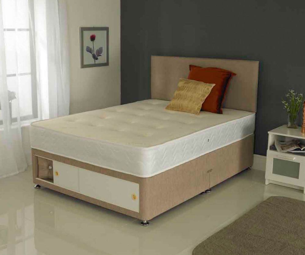 Romantica Memory Bonnell Divan Bed Set