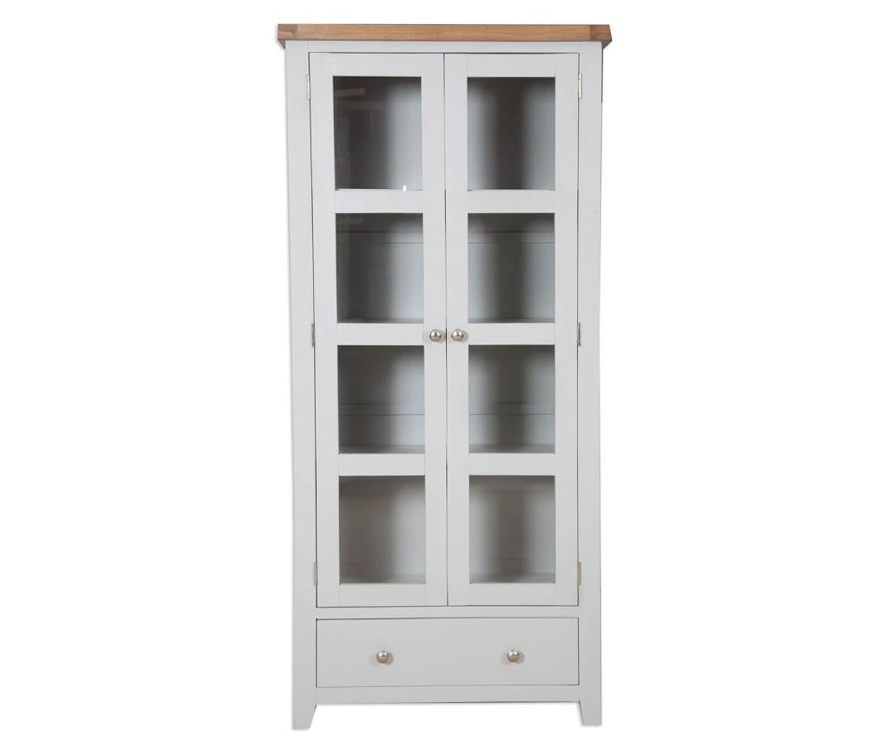 Melbourne French Grey Display Cabinet