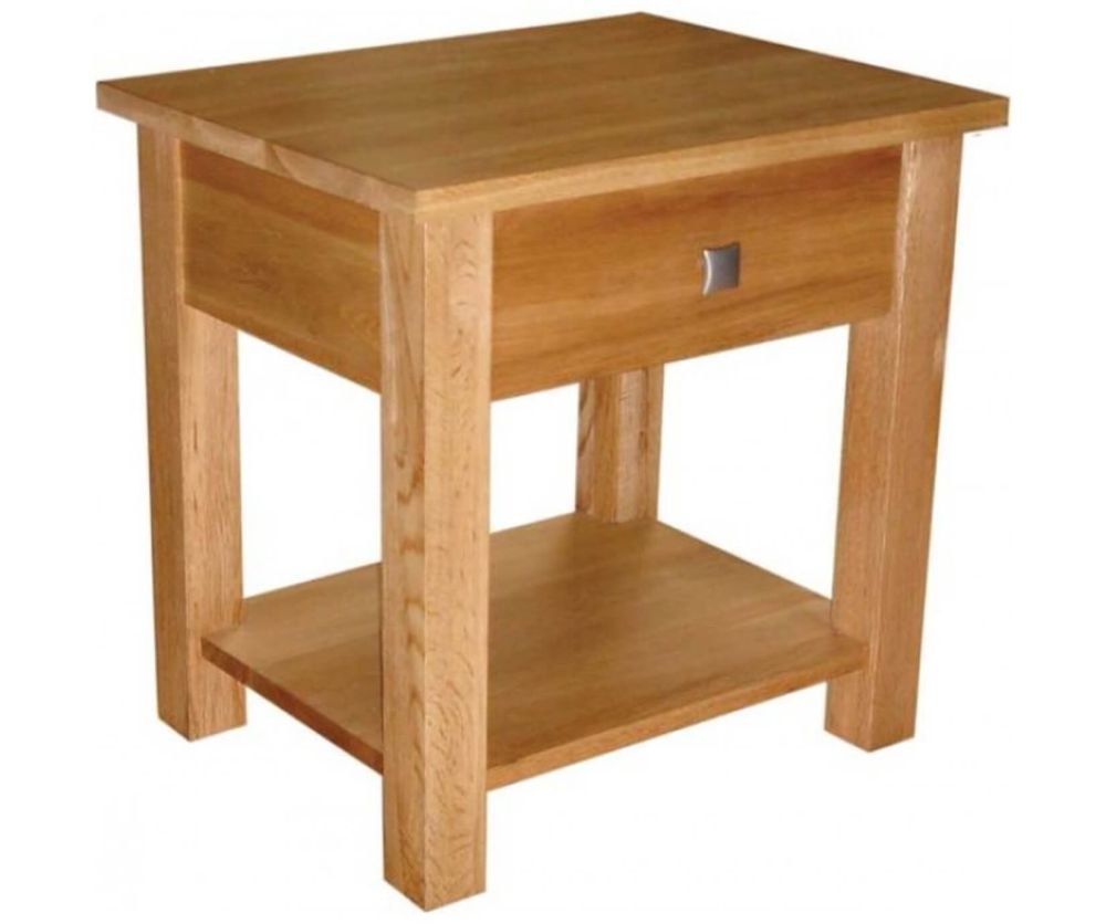 Homestyle GB Milano Oak Lamp Table