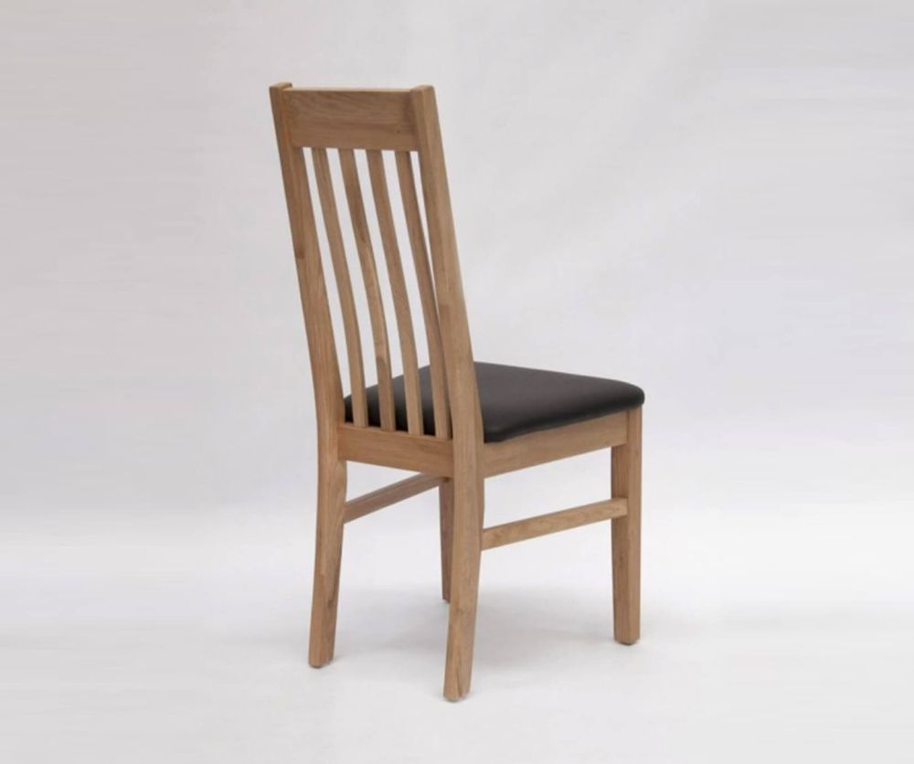 Homestyle GB Sophia Faux Leather Dining Chair in Pair