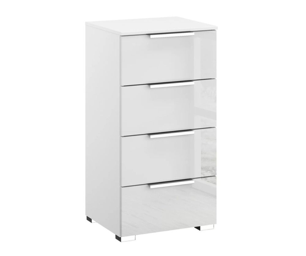 Rauch Miramar Alpine White Carcase 4 Drawer Chest