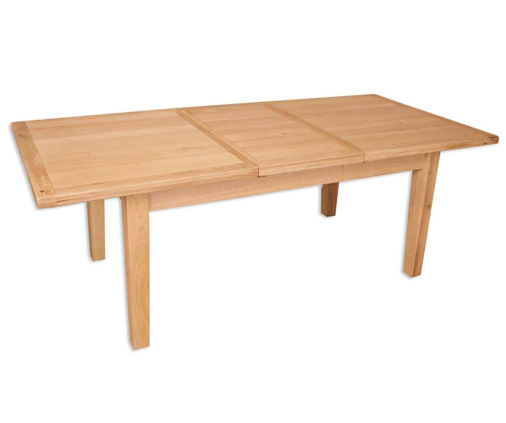 Melbourne Natural Oak Large Extending Dining Table