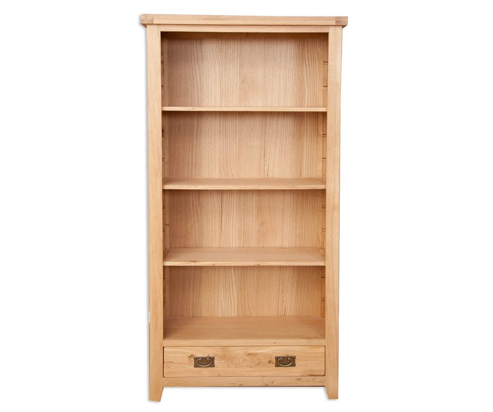 Melbourne Natural Oak Large Bookcase