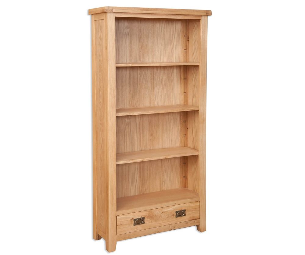 Melbourne Natural Oak Large Bookcase