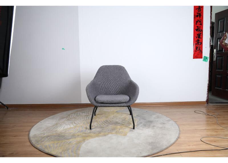 Furniture Link Moby Grey Accent Chair 