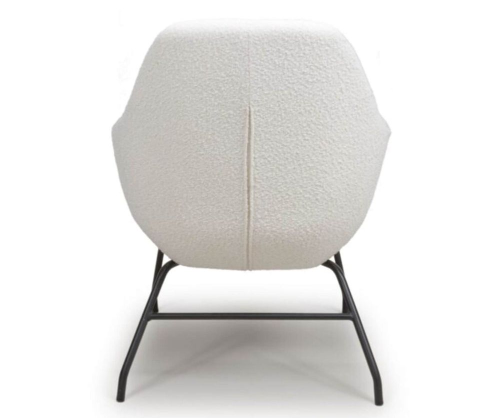 Furniture Link Moby Ivory Accent Chair