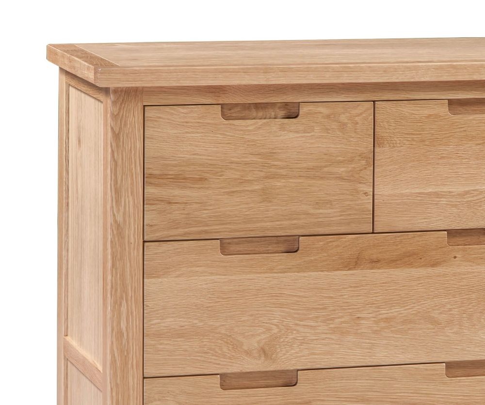 Homestyle GB Moderna Oak 3+2 Drawer Chest