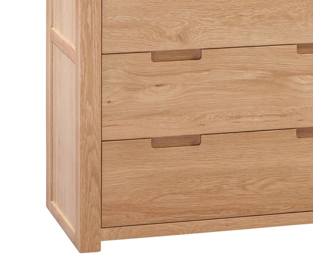 Homestyle GB Moderna Oak 3+2 Drawer Chest